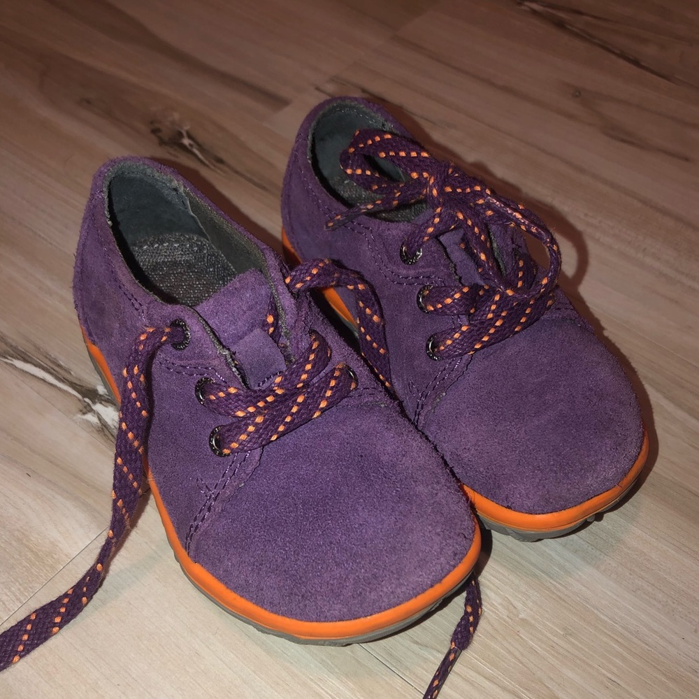 Infant / Toddler Leather BOGS - LIKE NEW! Size 6